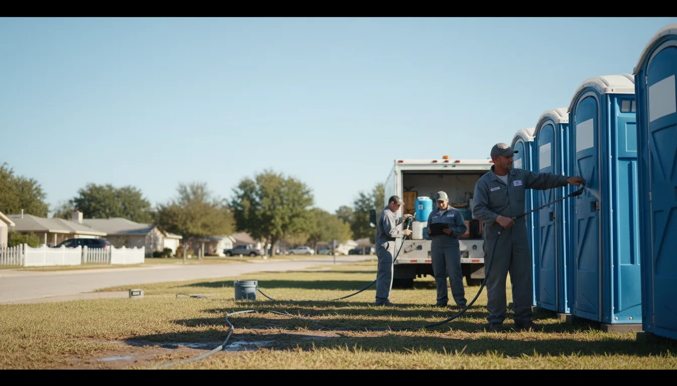 Long-Term Portable Toilet Rental in Drewryville, VA near me